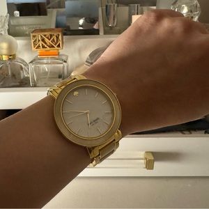 Kate Spade Gold/ Pearl watch